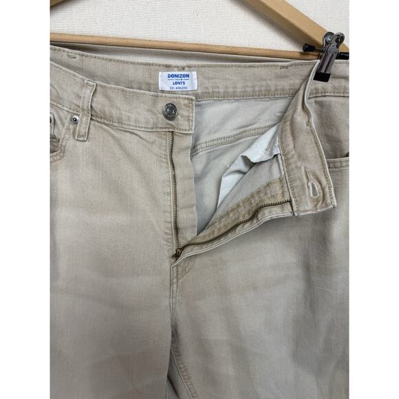 Denizen from Levi's Men's Jeans Khaki 38x25 Athletic Fit 231 Denim Stretch READ - Picture 11 of 16